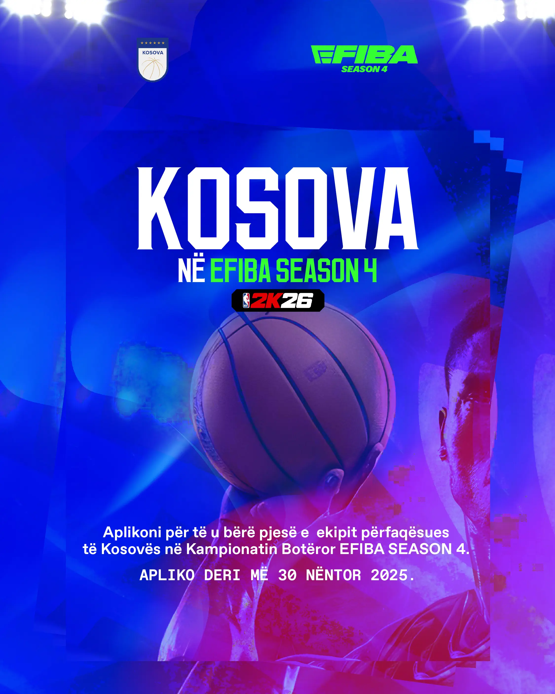 Kosova drejt Kampionatit Botëror në eSports Basketball!